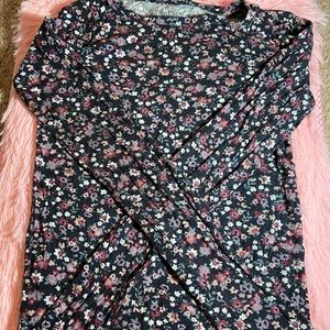 Floral Print Areopostale Long Sleeve Shirt